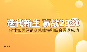 迭代新生 赢战2020|软体家居经销商总裁特别峰会圆满成功